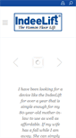 Mobile Screenshot of indeelift.com